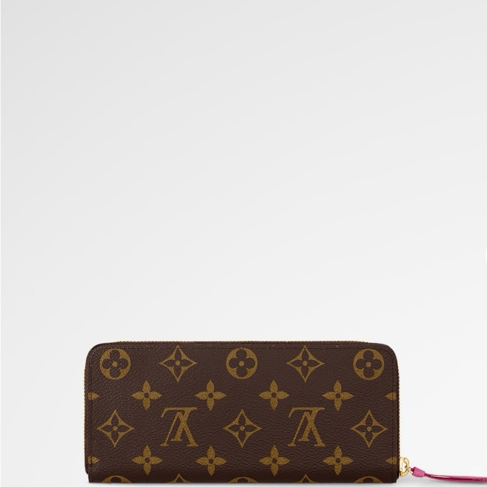 Louis Vuitton Brown and Gold Monogram Wallet